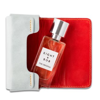 Eight & Bob Water Blue Leather Case