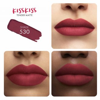 Guerlain Kisskiss Tender Matte - Kiss Rouge