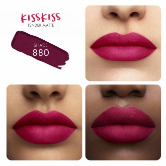 Guerlain Kisskiss Tender Matte - Cares Plum