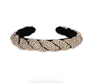 Sui Ava Sarah Crystal Headband Glamour