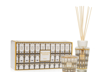 Baobab Gift Box Candle + Diffuser Roma