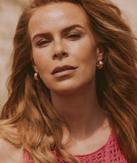 Lott Gioielli Earring Bold Striped Creole S