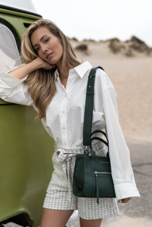 Denise Roobol Mini Rosie Bag - Dark Green
