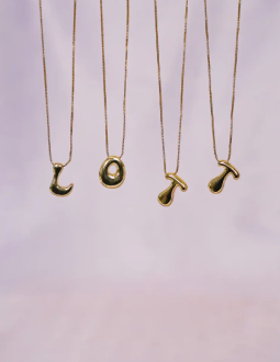 Lott Gioielli Necklace Cartoon Letter C Verstelbaar - Gold