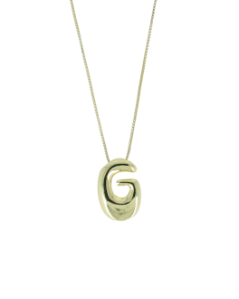 Lott Gioielli Necklace Cartoon Letter G Verstelbaar - Gold