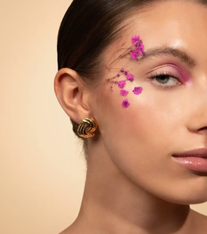 Lott Gioielli Earring Hollowed Double Wave