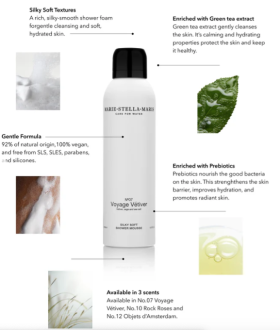 Marie-stella-maris Silky Soft Shower Mousse Voyage Vetiver