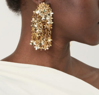 Lott Gioielli Sequin Flower Rain