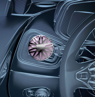 Linari Car Fragrance Refill Scented Pad Rubino