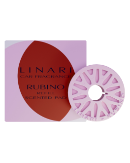 Linari Car Fragrance Refill Scented Pad Rubino