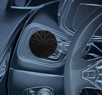 Linari Car Fragrance Diffuser Ebano