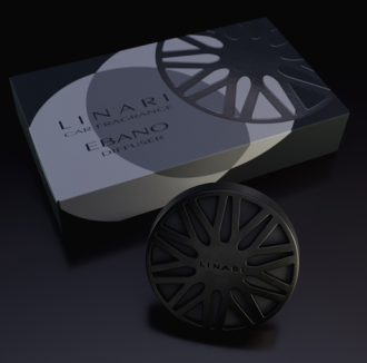 Linari Car Fragrance Diffuser Ebano