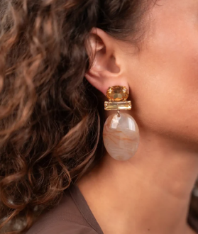 Lott Gioielli Closed Bugle Oval S - Natural Mix