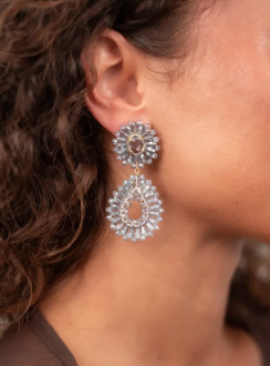 Lott Gioielli Double Drop S/m Retro Blue