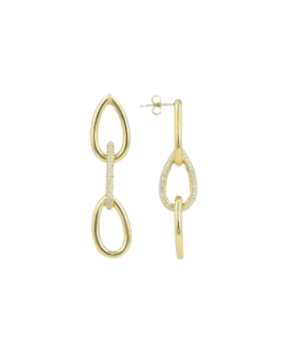 Lott. Gioielli Teardrop Closed Forever Gold