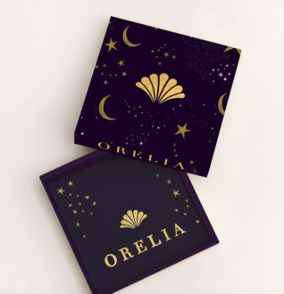 Orelia Celestial Pave Stud Gift Box
